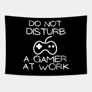 Do not disturb a gamer at work Tapestry