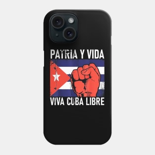Cuba Flag Cuban Pride Cuba Power Vintage Phone Case