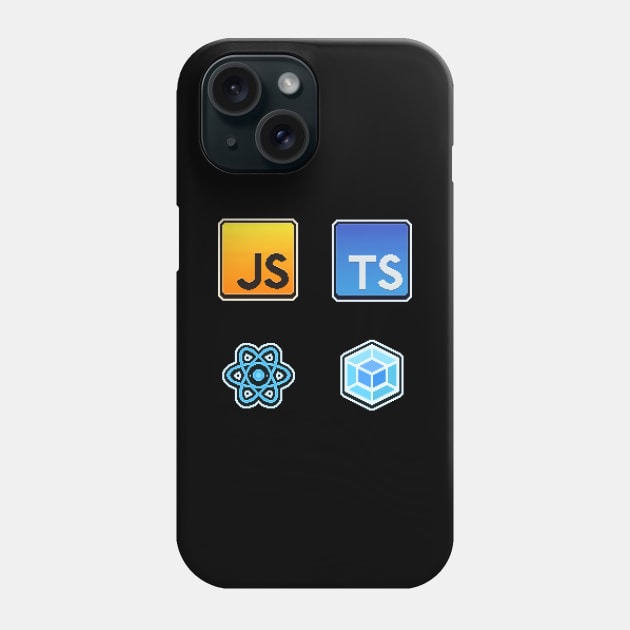 Frontend PixelArt Phone Case by astrellonart