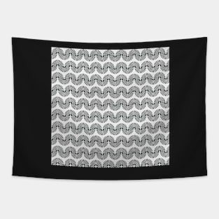 Retro vintage design pattern 60s 70s Tapestry