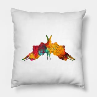 Rorschach inkblot test Pillow