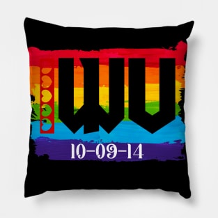 West Virginia Gay Marriage Pillow