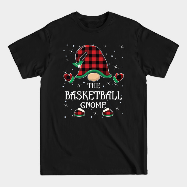 Discover The Basketball Gnome Matching Family Christmas Pajama - Basketball Christmas - T-Shirt