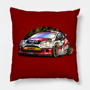 Ford Fiesta WRC RRC - Bernardo Sousa Portugal Pillow