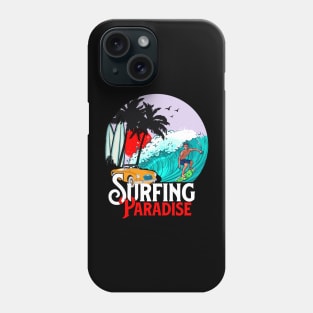 Surfing Paradise Phone Case