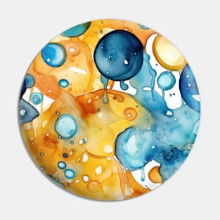 Abstract oil and water mix background Pin