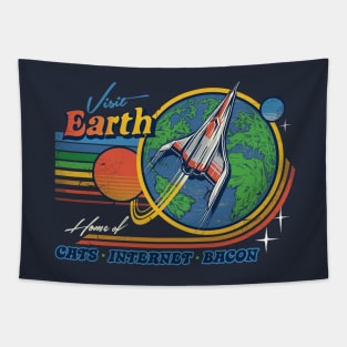 Visit Earth Tapestry