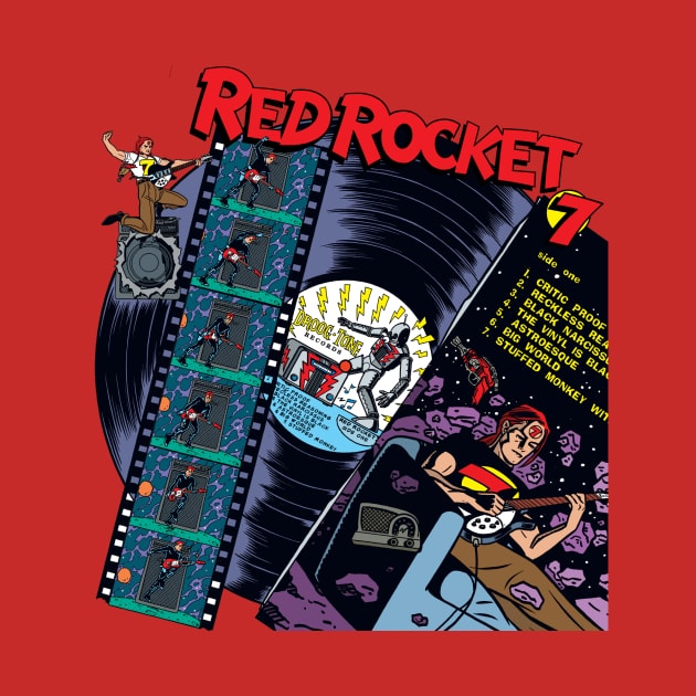 RED ROCKET 7 Record Album by MICHAEL ALLRED