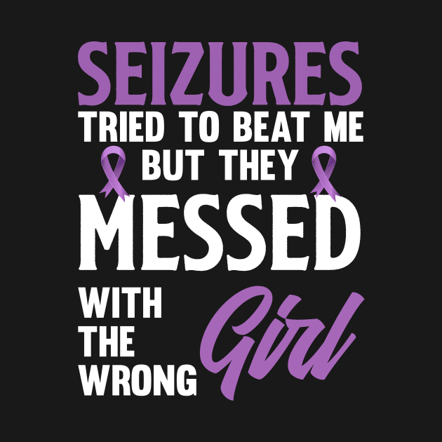 Epilepsy Warrior Fighter Epilepsy Awareness by ksshop