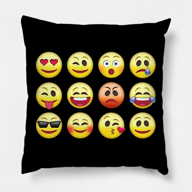 Smiley Pillow by Good Luck to you