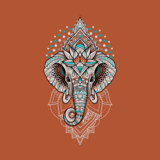 Lotus Elephant by louddoodle