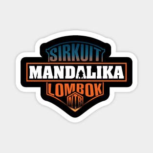 Sirkuit NTB Mandalika Gradient on Dark Color Magnet