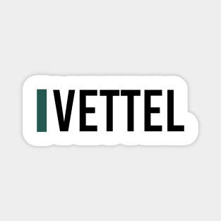 Sebastian Vettel Driver Name - 2022 Season #2 Magnet