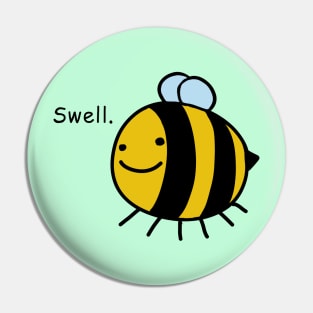 Swell bee shirt Pin