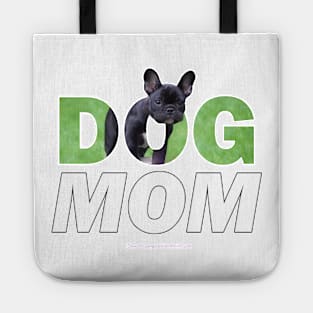 Dog mom - bulldog oil painting wordart Tote