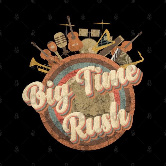 Music Tour Vintage Retro // Big Time Rus by kumurkumur