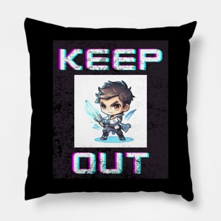 Keep Out Pillow