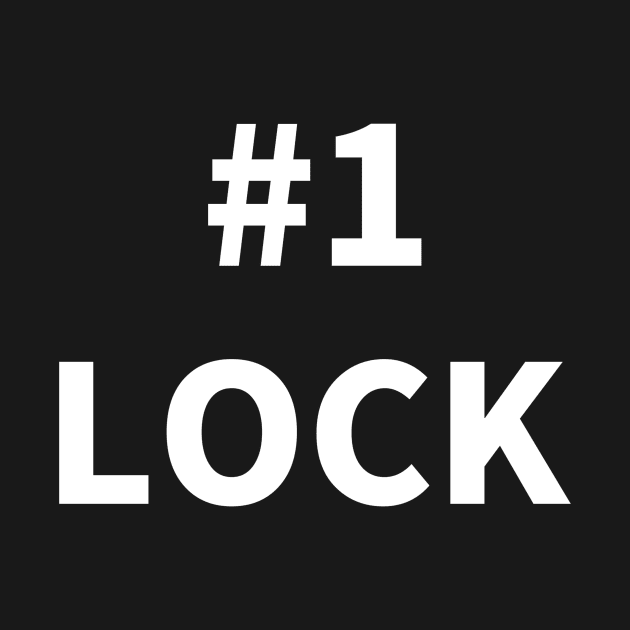 Number one LOCK by NumberOneEverything