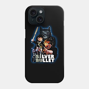 Moonlit Menace: Silver Bullet T-Shirt - Stephen King Edition Phone Case