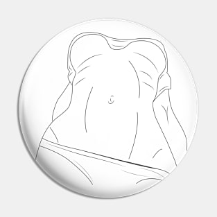 Best View - Erotic Illustration Pin