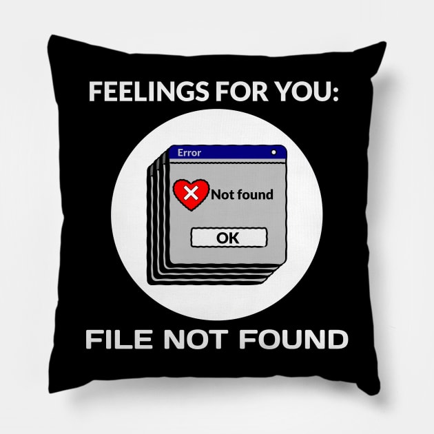 Feelings For You (Style B) Pillow by M is for Max