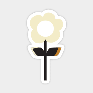 retro flower Magnet