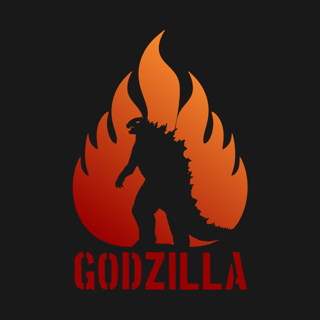 GODZILLA by MufaArtsDesigns