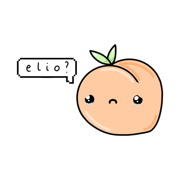 Elio Elio Elio Peach by kawaiiwithkarti