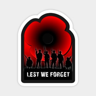 Lest we Forget Magnet