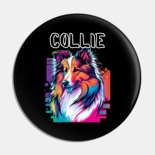 Graffiti Style - Cool Collie 3 Pin