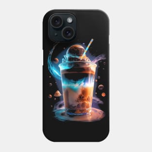 Ice Coffee in Space Phone Case