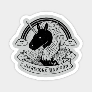 Hardcore Unicorn Magnet