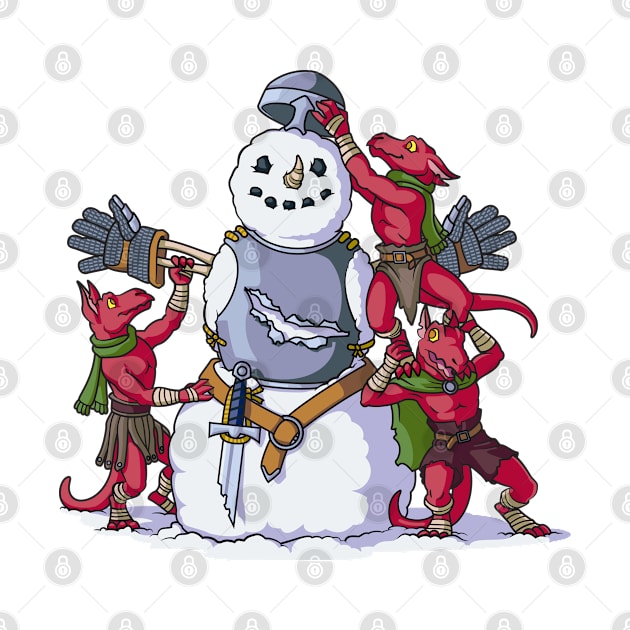 Kobolds & Snowhero by GiveNoFox