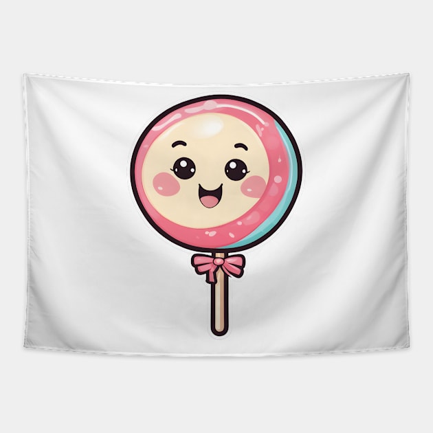 cute lollypop Tapestry by Majkel&Majkel