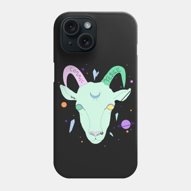 Cosmic Vegan Phone Case by Ventderrmidi