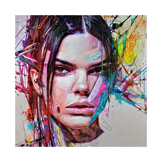 Face of Kendall by bogfl