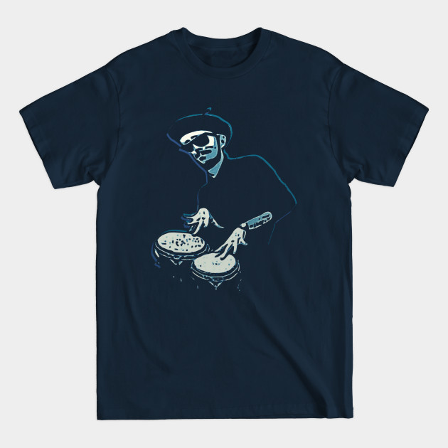 Disover Bongo Beatin' Beatnik (Blue) - Beatnik - T-Shirt