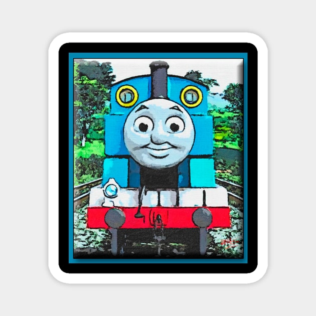 Thomas the tank engine Magnet by jsart2020