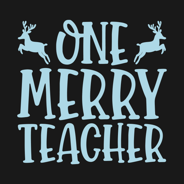 One Merry Teacher by colorsplash