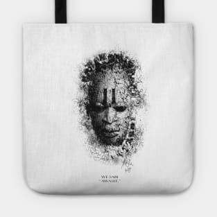 Black MASK with Pidgin text Tote