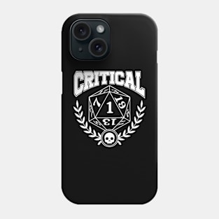 I'm Critical (white) Phone Case