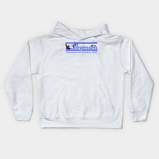 Jo Jorgensen 2020 American Libertarian Jo Jorgensen Kids Hoodie Teepublic