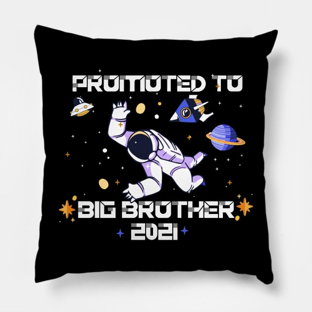 big brother 2021 boy astronaut pregancy announcement Pillow by alpmedia