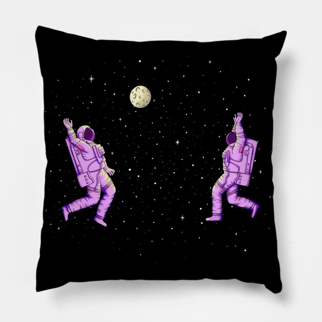 Space Spike Pillow by jamieroberts