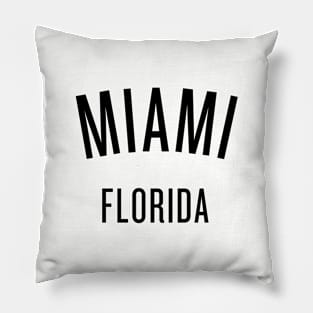 Miami, Florida Pillow