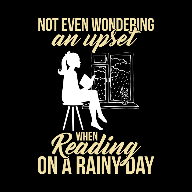 Reading on a rainy day by Zhj