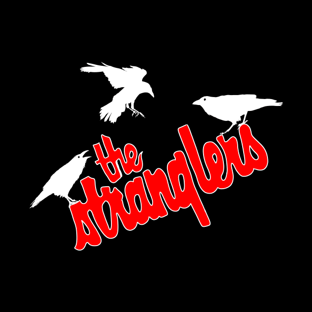 Stranglers Crows Red by Scott Poling Art