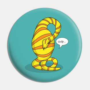 Eggy Snake Pin