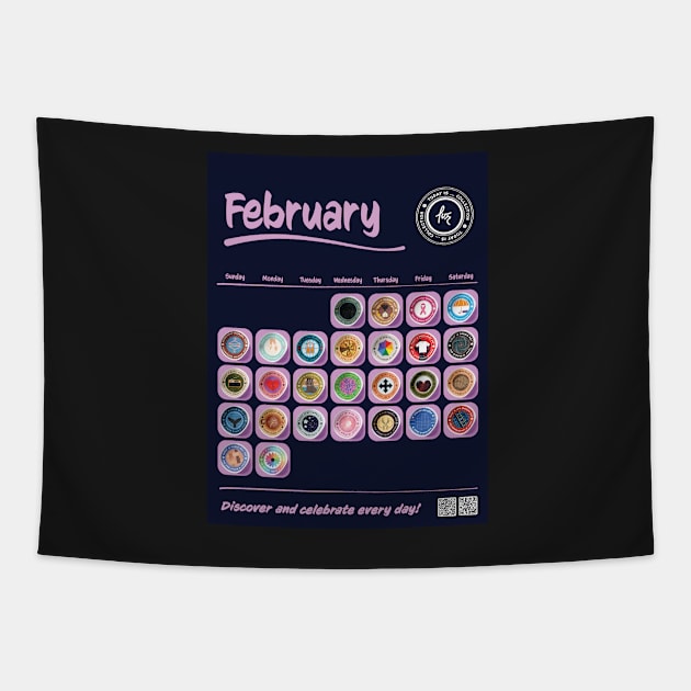 Today is Collection - February Edition Tapestry by lvrdesign