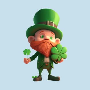 St.Patrick day leprechaun t-shirt T-Shirt